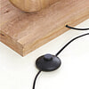 Afbeelding Vloerlamp Paceco hout mat naturel 4
