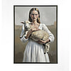 Afbeelding Wandkleed Baby Sheep Met Frame 80x110 2