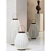 Afbeelding Windlicht Dazio Linnen dk bruin hout S 3