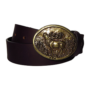 Akah leather belt hert