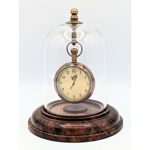 Authentic Models Bell Jar Clock