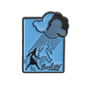 Barbour Pin Badge Rain