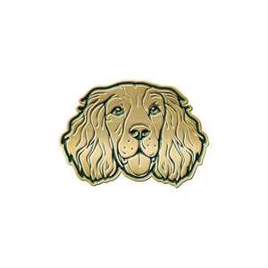 Barbour Pin Badge Spaniel