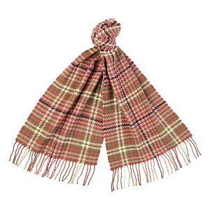 Barmack tartan scarf Midnight Berry 