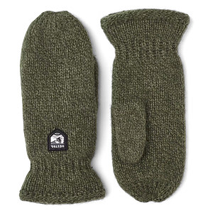 Basic wool glove Mitt olive