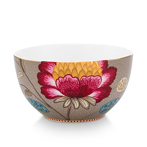 Bowl Blooming Tales Fantasy Khaki 15cm