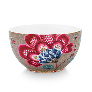 Bowl Blooming Tales Fantasy Khaki 18cm