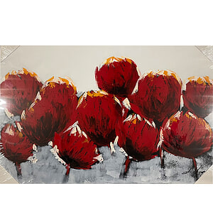 Canvas Schilderij 11 rozen