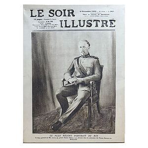 Canvas Schilderij Le Soir illustre