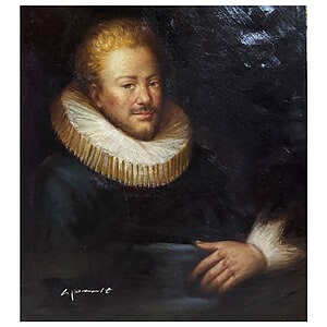Canvas Schilderij Portret Man