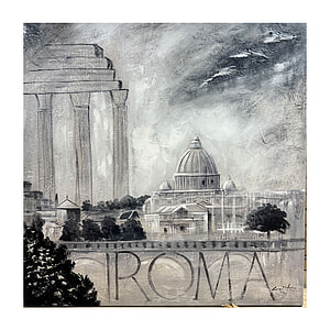 Canvas Schilderij Roma