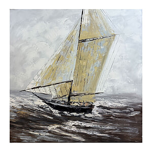 Canvas Schilderij Schip