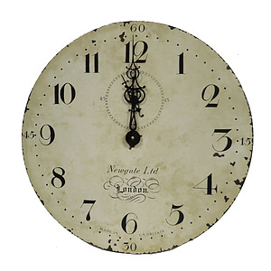 Classic Arabic dial clock