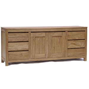 Corona Dressoir 6 laden - 2 deuren
