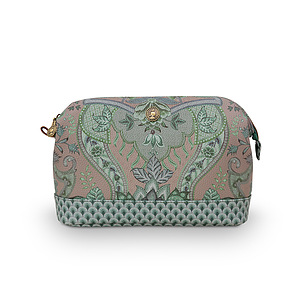 Cosmetic Bag purse Kyoto Festival Green L