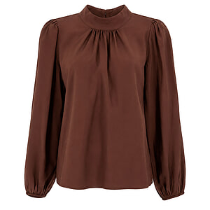 Dames Blouse Evi Marron