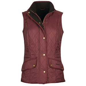 Dames bodywarmer cavalry gilet Plum