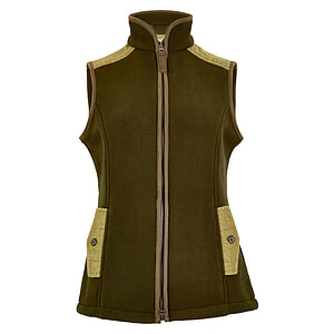 Dames Bodywarmer Fleece Foxhall Olive