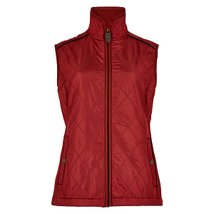 Dames bodywarmer Heywood Red Pepper