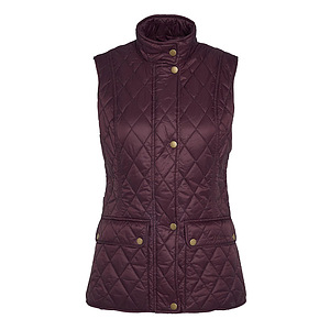 Dames Bodywarmer Otterburn Gilet Black Cherry