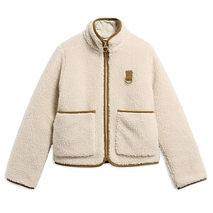 Dames jasje Fleece Elenora Ecru