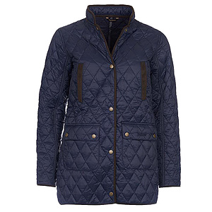 Dames Quilt Gladioulus Navy