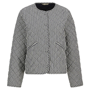 Dames Quilt Jasje Cashel Navy Gingham 