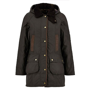 Dames waxjas Bower Olive