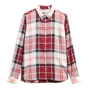 Damesblouse Bredon Cardinal tartan