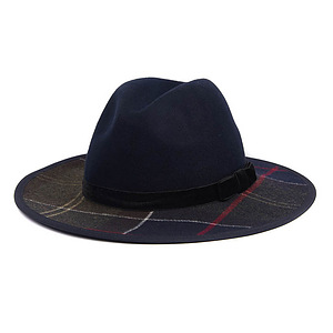 Dameshoed Thornhill Fedora Navy