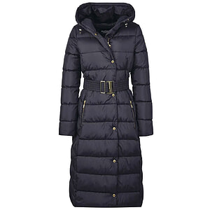Damesjas Track Line Puffer Black