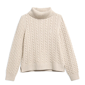 Damestrui Ambleside Cable Oatmeal 