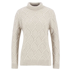 Damestrui Burne roll neck Oatmeal