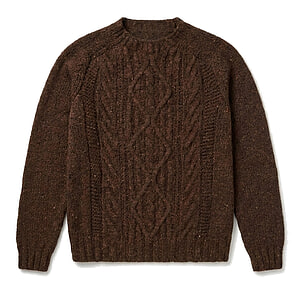 Damestrui Chunky Fishermens wol Monach