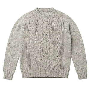 Damestrui Chunky Fishermens wol Mull