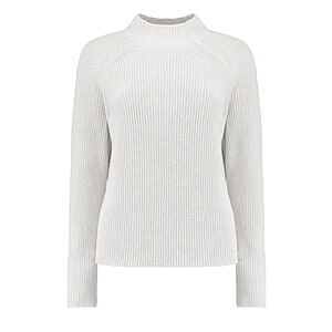 Damestrui Mock Neck Grey