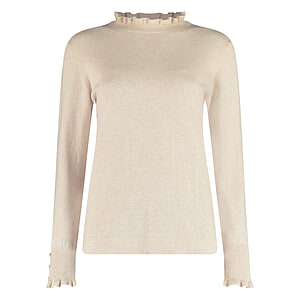 Damestrui Mock Neck Moon Mel