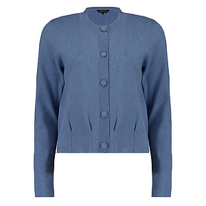 Damesvest Crew Neck Blue Horizon Mel