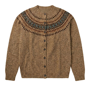 Damesvest Fairisle Yoke Knoydart