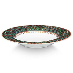 Deep Plate Clover Green 21.5cm