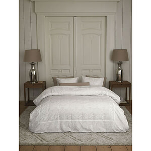 Dekbedovertrek Riviera Maison Ornaments Sand Tweepersoons