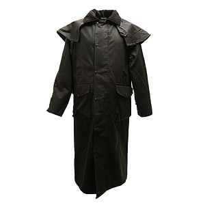 Deluxe wax cape olive