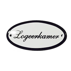 Deurbordje Logeerkamer