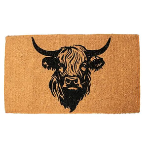 Deurmat Kokos handgeweven Hooglander