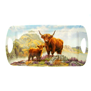 Dienblad Schotse Hooglander Middel
