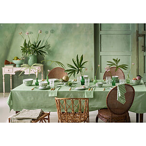 Dinerbord Lily & Lotus groen 26.5cm