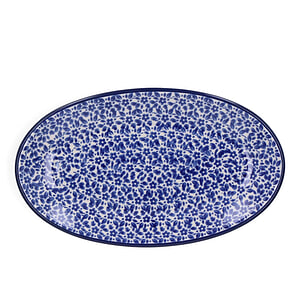 Dish Oval - Indigo
