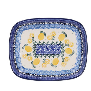 Dish Rectangle - Lemons 