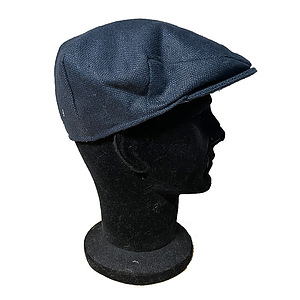 Donegal linen cap navy