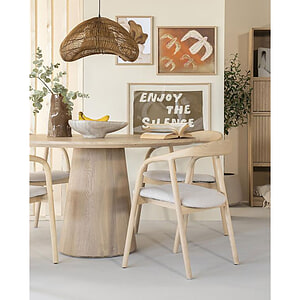 Eetstoel Rayven - naturel